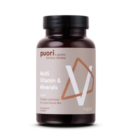 puori mv multivitamin mineraly vegan 60 kapsul