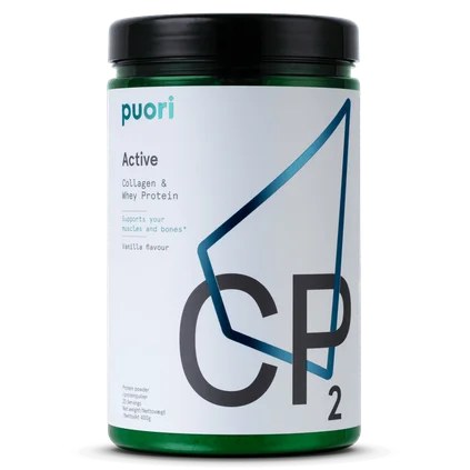 Puori CP2 Active Whey & Collagen – proteín s kolagénom, vanilková príchuť, 400 g